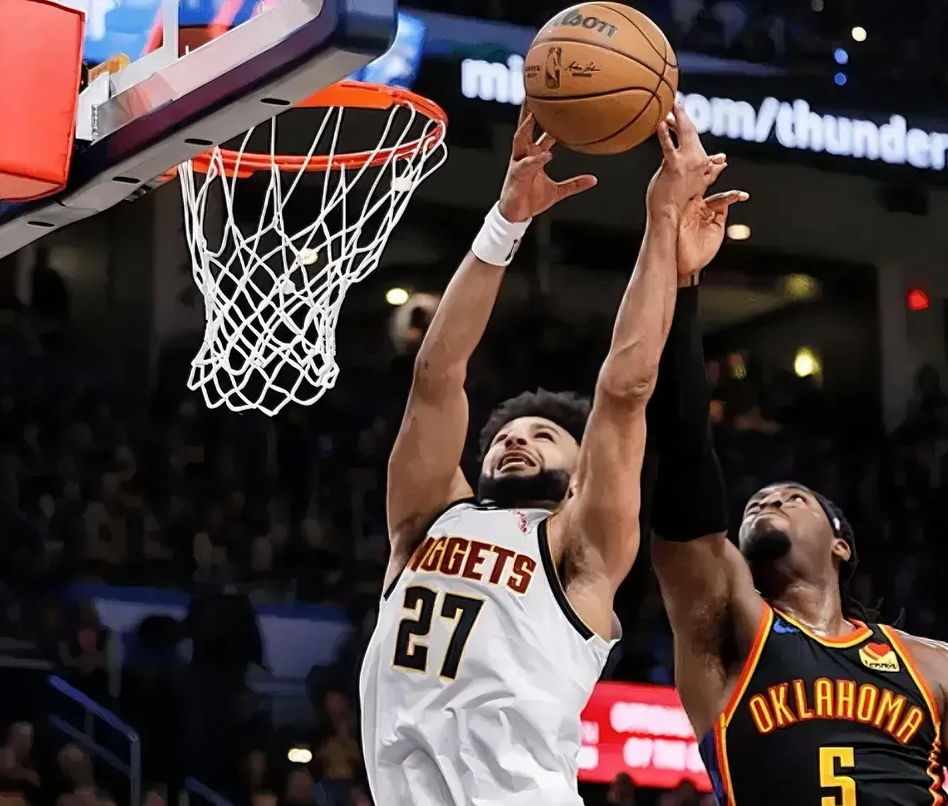 雷霆力克掘金，盖伊冷静罚球